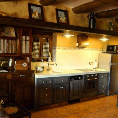 Cocina de antes con las comodidades de ahora