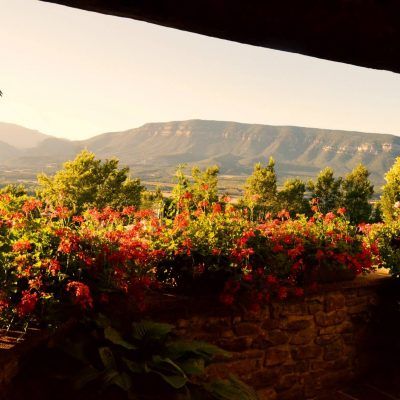 Hermosos atardeceres desde la terraza desde los que podréis disfutar en la casa