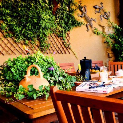 Desayunos de ensueño en la terraza de Casa Pedro