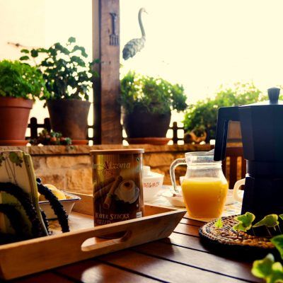 Desayunos de ensueño en la terraza de Casa Pedro